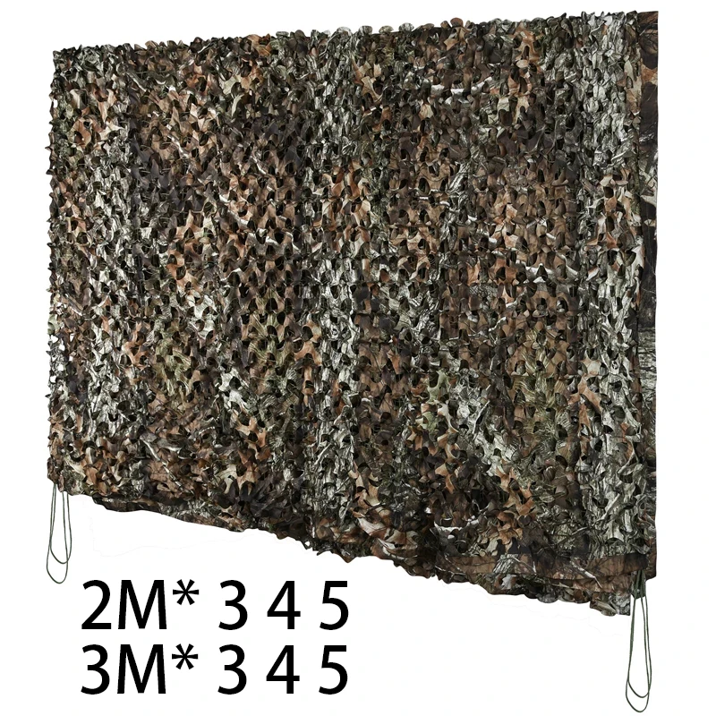 Red de camuflaje woodland táctica para caza y acampada