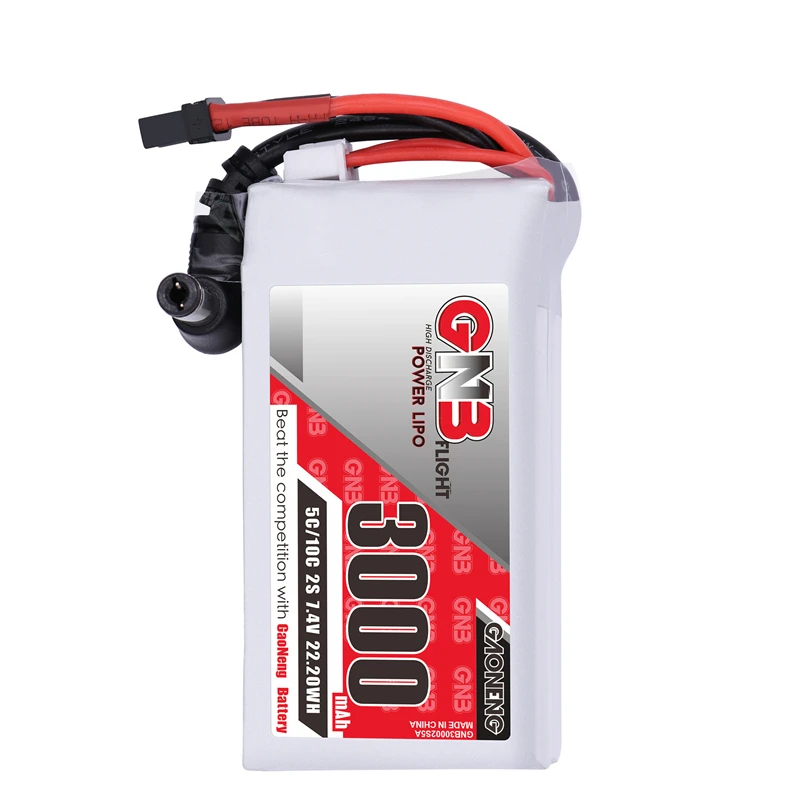 Batería Lipo GNB 2S 7.4V 3000mAh para Goggles FPV y Drones RC - imagen 5