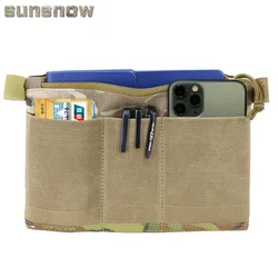 Bolsa táctica MOLLE – Almacenamiento EDC pequeño adjunta