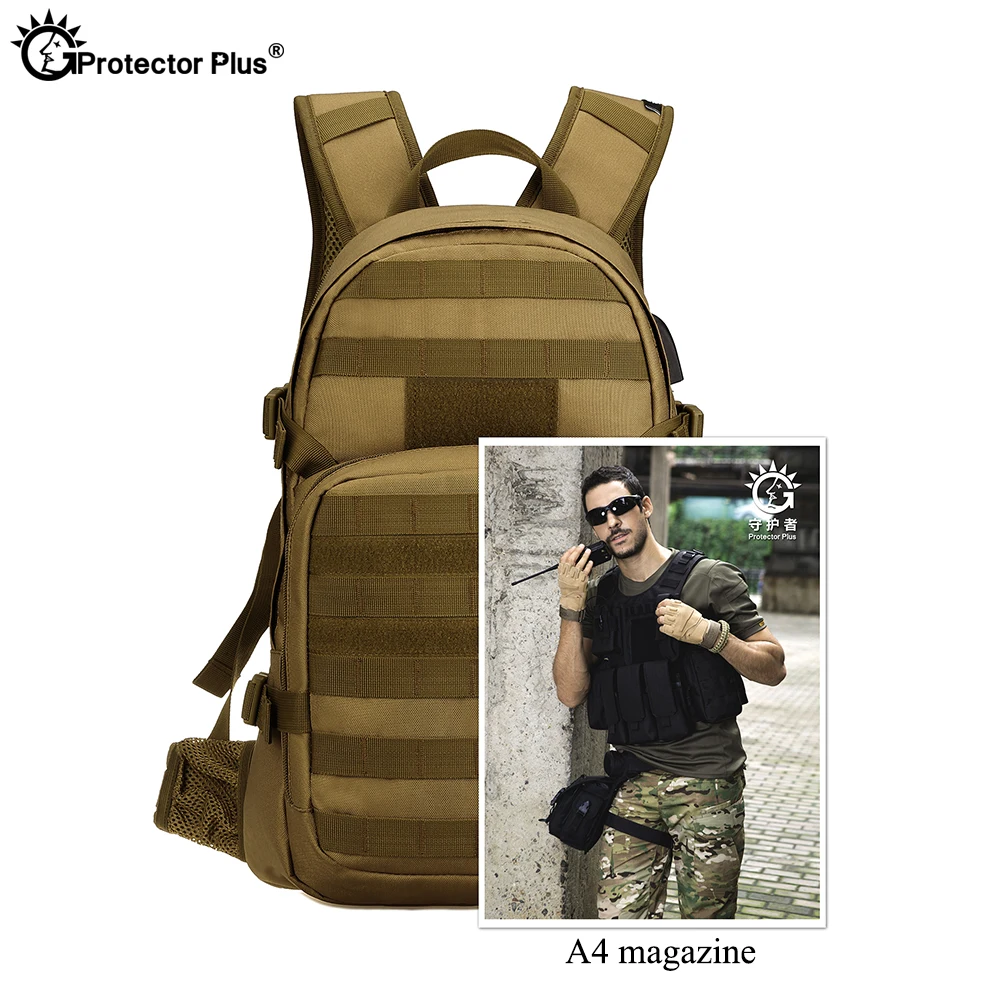 Protector Plus – Mochila táctica outdoor 25L con bolsa de agua 2.5L - imagen 5
