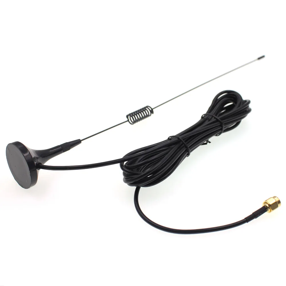 UT-102-SMA-M Antena móvil magnética doble banda para emisora radio - imagen 5
