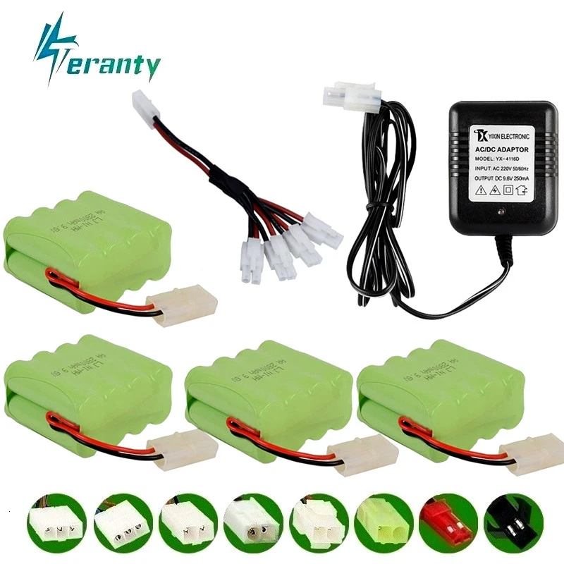 Batería NiMH recargable por USB para tanque radiocontrol - imagen 2