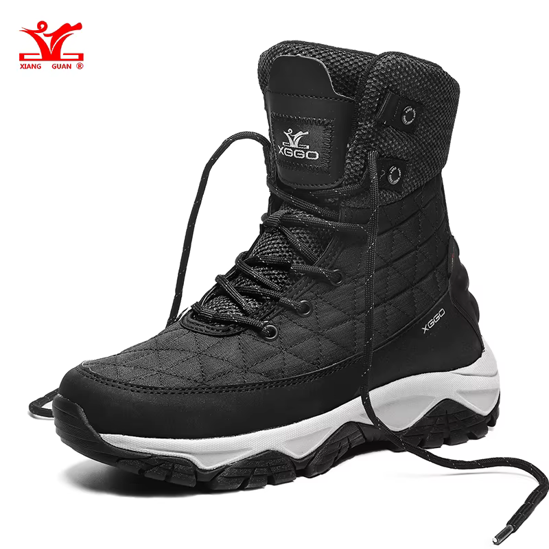 XIANG GUAN Botas de senderismo impermeables tácticas de montaña - imagen 3