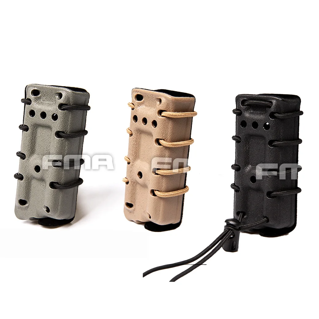 Porta-cargador FMA Scorpion montado en sistema Molle