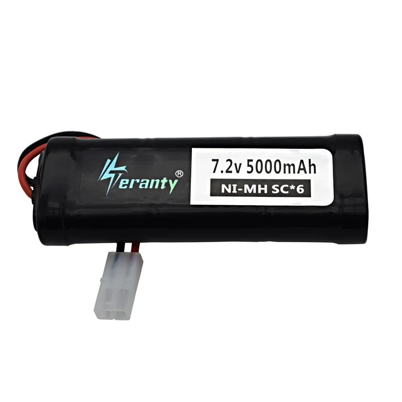 Batería Ni-MH 7.2V 5000mAh conectores Tamiya RC 1/16 - imagen 5