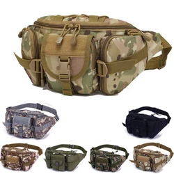 Riñonera táctica militar impermeable con cinturón ajustable