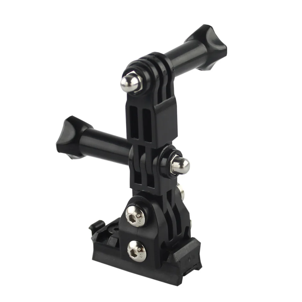 Vista frontal del adaptador en color negro