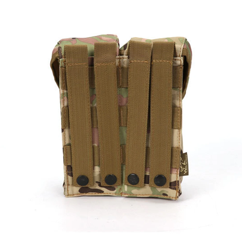 Bolsa MOLLE táctica doble camuflaje para revistas AK y caza - imagen 3