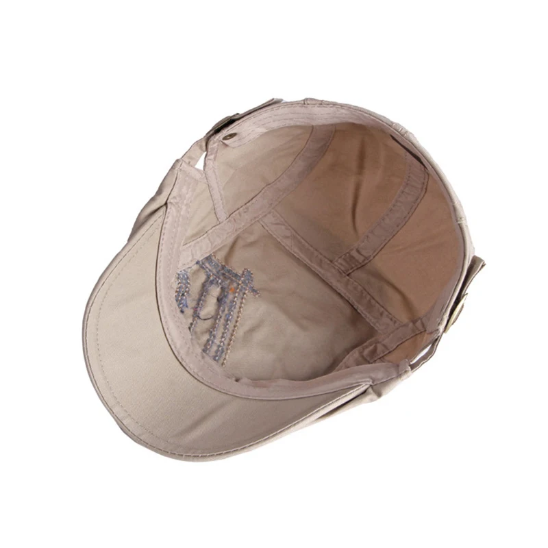 Boina de algodón vintage estilo vendedor de periódicos - imagen 3