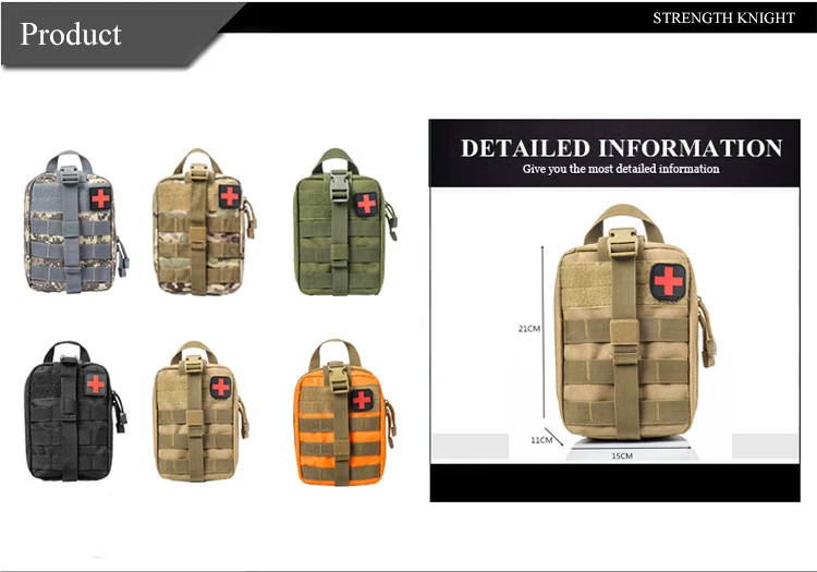 Bolsa táctica EDC Molle compacta