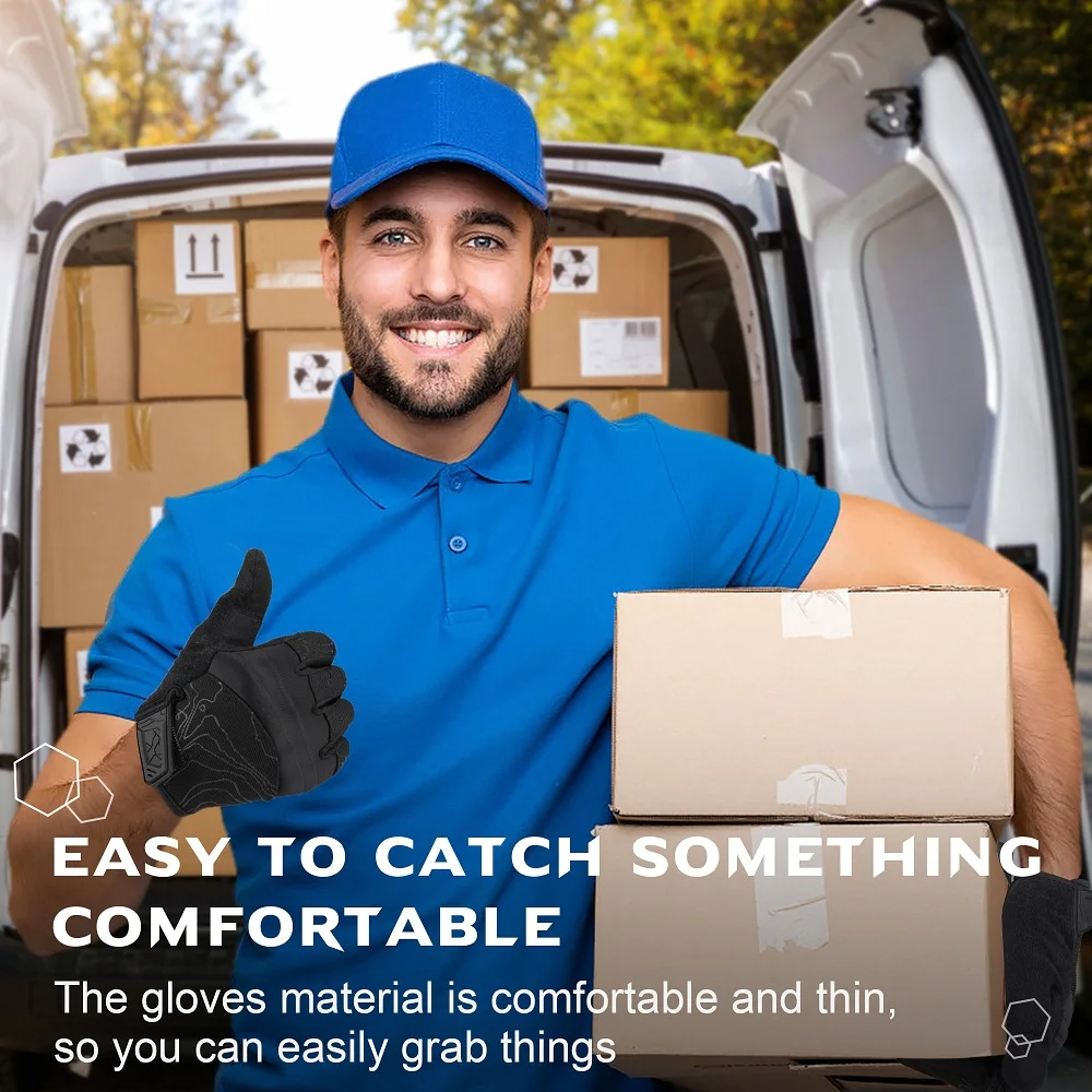 Detalle de la palma con capa única de material