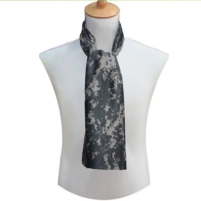 Bufanda de malla táctica - camuflaje ligero y transpirable para caza - imagen 2