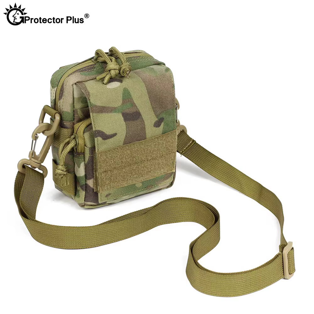 Campo Grande Bolsa cruzada táctica MOLLE impermeable nailon 1000D