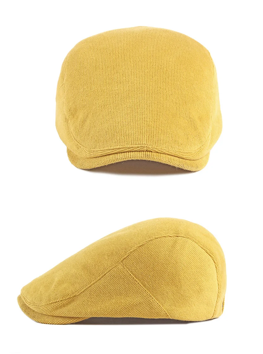 Estilo casual con gorra boina y visera
