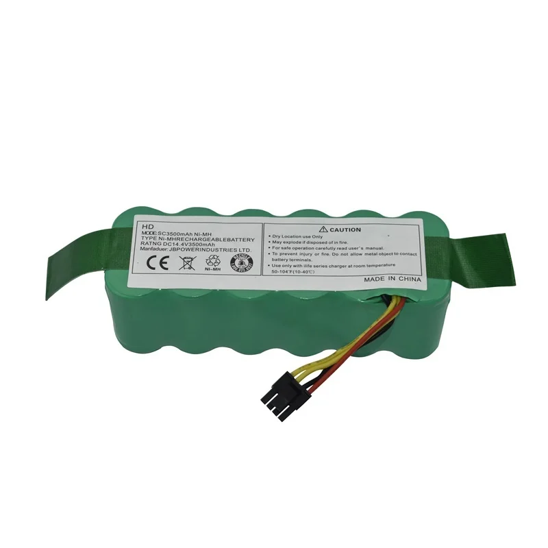 Batería de repuesto 14.4V para aspiradoras Panda, Dibea y Haier