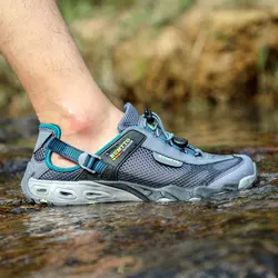 HUMTTO Upstream Zapatillas de senderismo acuáticas antideslizantes