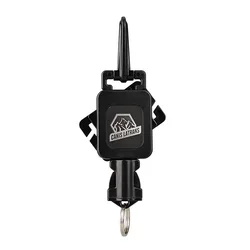 Canis Latrans cable retráctil de resorte para llaves y herramientas