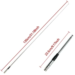 Antena CB portátil 27MHz compatible Baofeng Quansheng