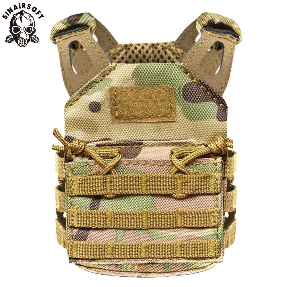 SINAIRSOFT Chaleco Táctico Multicam MOLLE ligero y modular de carga