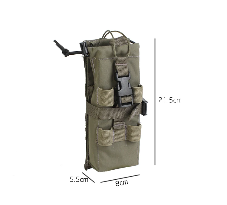 Contenido del paquete: solo la bolsa con sistema MOLLE