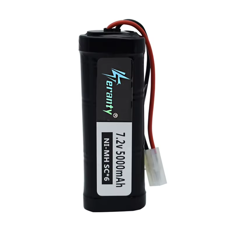 Batería Ni-MH 7.2V 5000mAh conectores Tamiya RC 1/16 - imagen 4