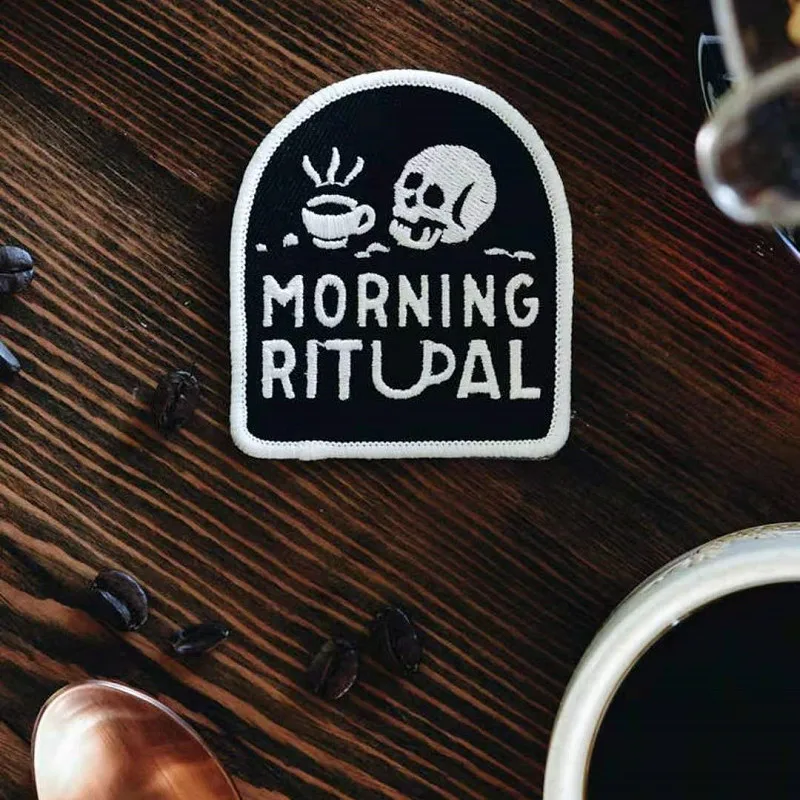 Ritupal Parche Táctico Café Militar Alta Visibilidad - imagen 4