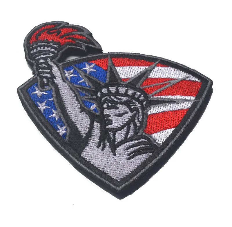 Parche bordado Estatua Libertad USA – Chaqueta o mochila - imagen 4
