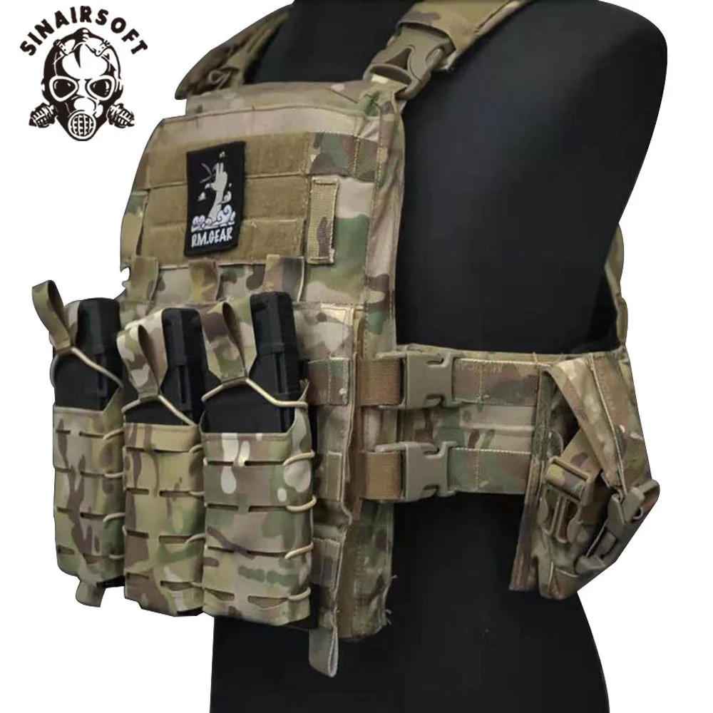 Chaleco AVS Molle – vista frontal