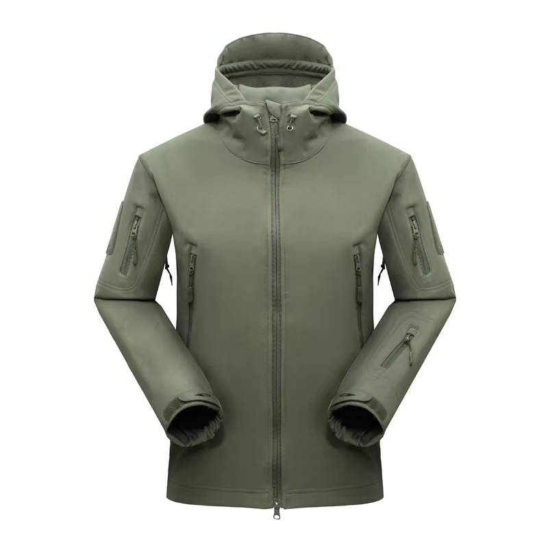 Chaqueta softshell militar camuflaje montaña forro polar - imagen 2