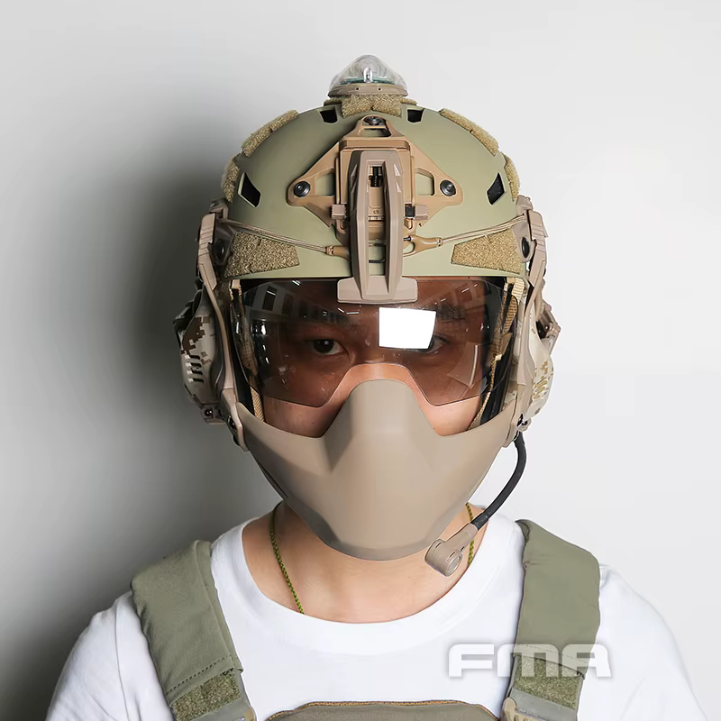 FMA gafas tácticas antivaho claras para casco de lente gruesa - imagen 5