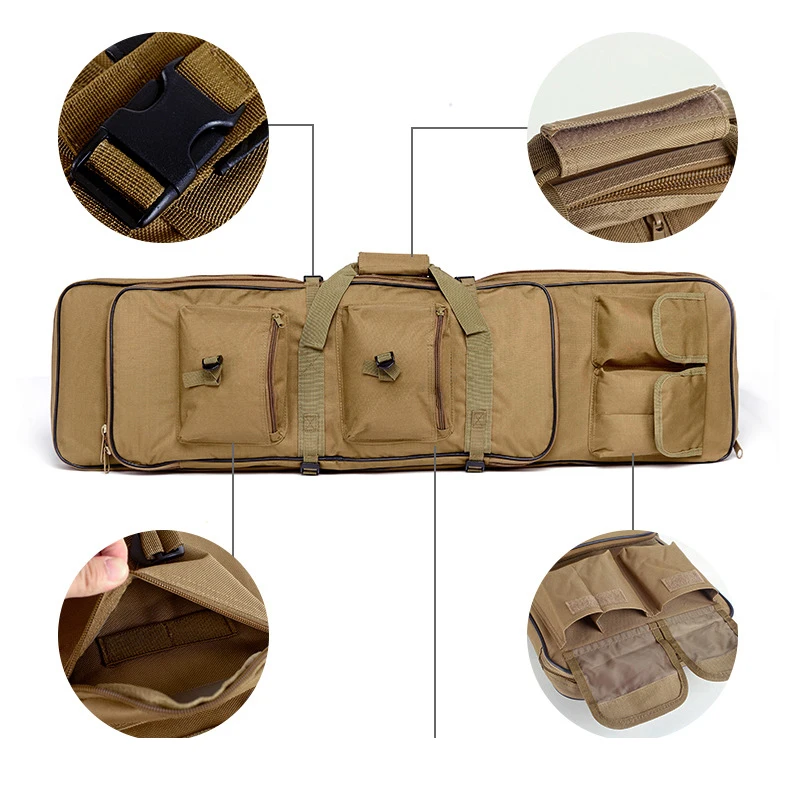 CLUSGO Funda Táctica Doble Rifle MOLLE - imagen 4