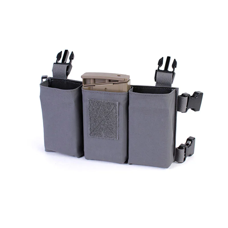 D3CRM Chaleco táctico MOLLE para caza con portacargadores modulares