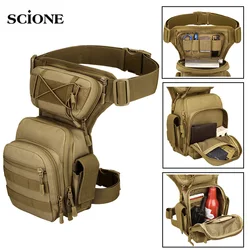 Bolsa de Pierna Táctica Ajustable MOLLE Outdoor