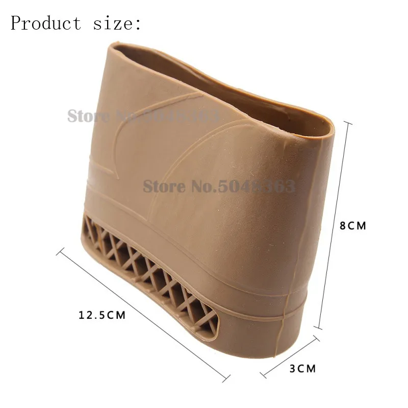 Vista del material de caucho flexible