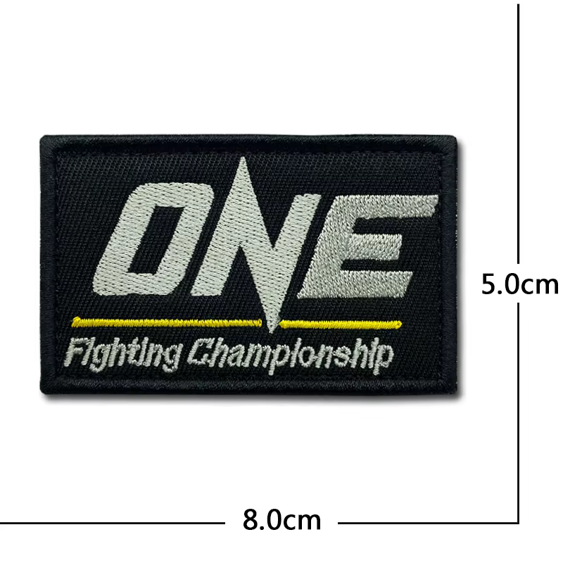 Parche táctico bordado Campeonato Lucha – Brazalete militar con gancho - imagen 5