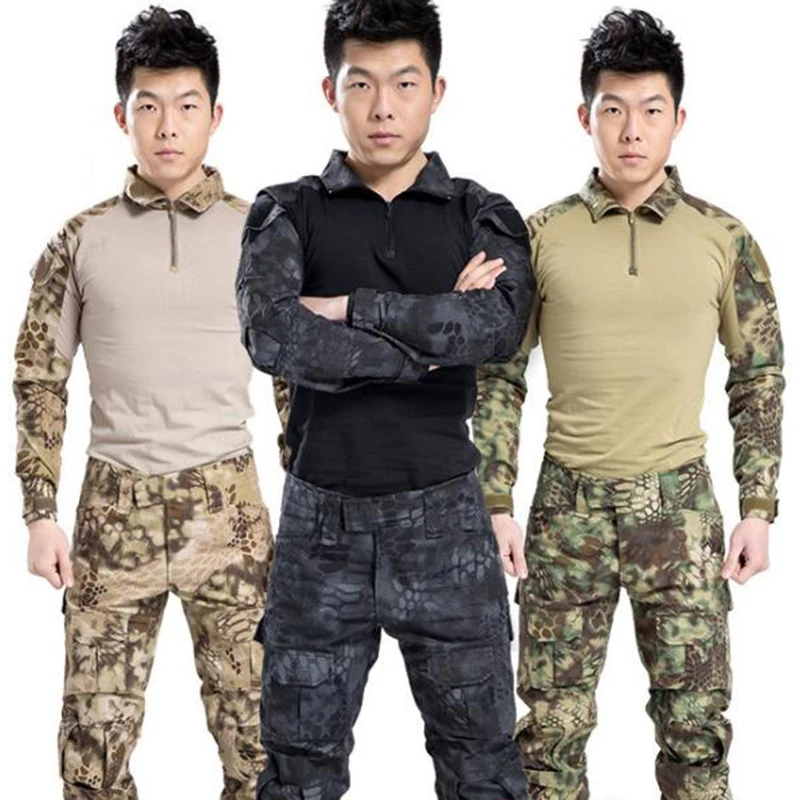 Uniforme táctico Gen 3 negro – Camisa y pantalones hombre