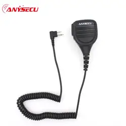 Anysecu Micrófono Altavoz Manos Libres Walkie Talkie Táctico