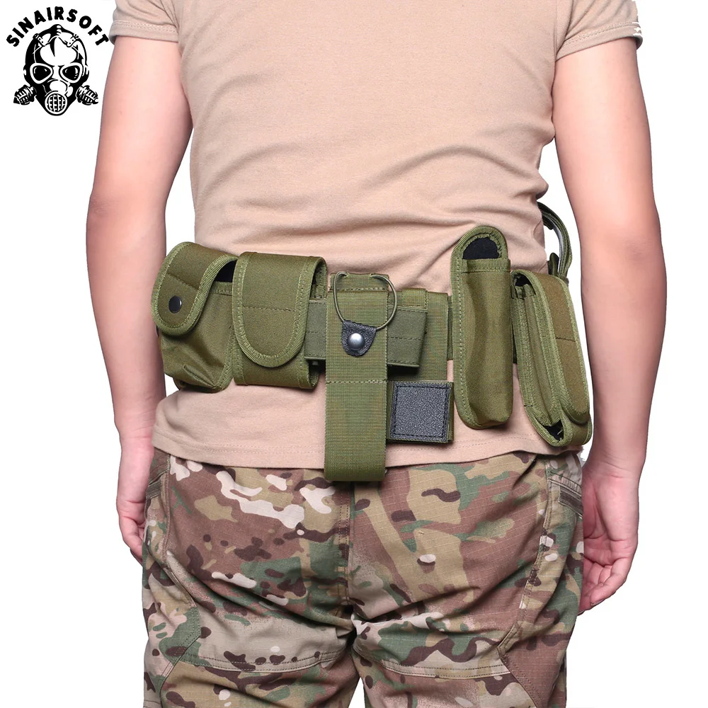 Cinturón táctico MOLLE SinaIrSoft con funda Glock IPSC - imagen 2