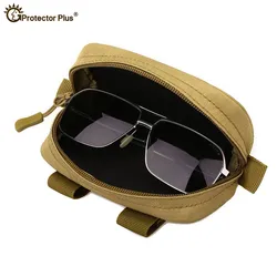 Funda táctica MOLLE protección gafas anti golpes caza outdoor
