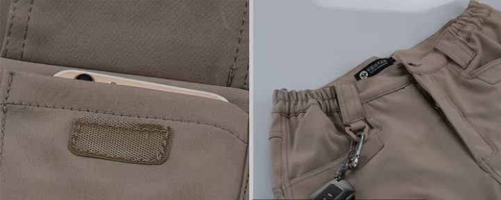 Pantalón en uso de senderismo