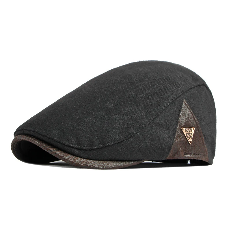 Gorra vendedor de periódicos retro espiga ajustable Gatsby - imagen 2