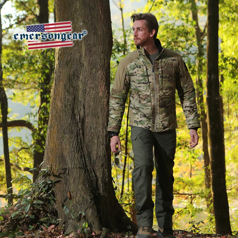 Emersongear chaqueta táctica SoftShell cortavientos invierno caza - imagen 2