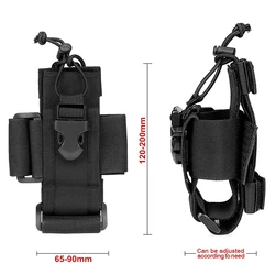 Bolsa táctica Molle radio bidireccional riñonera funda caza resistente