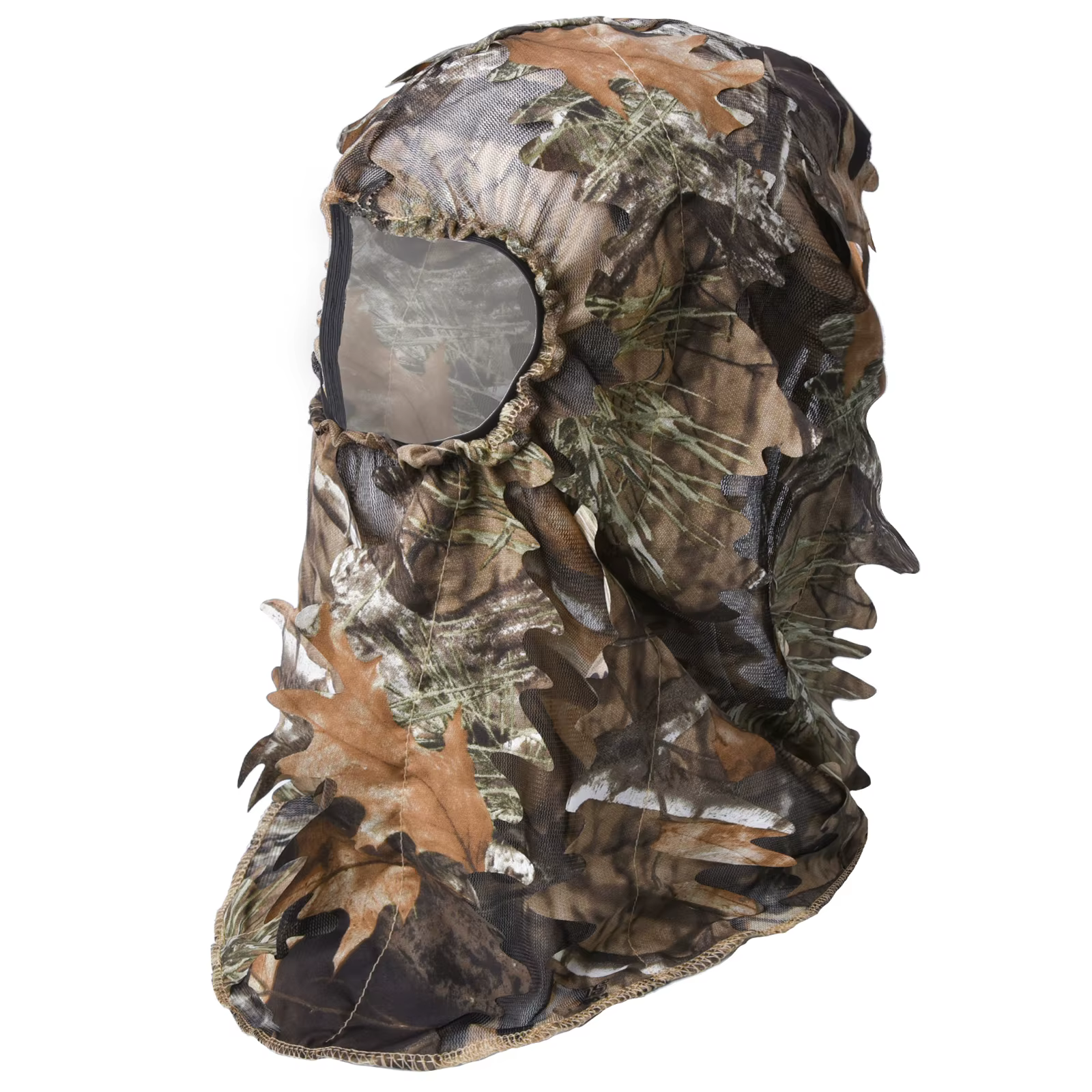 Cubierta de cabeza camuflaje hojas de arce 3D Jeskinman - vista frontal