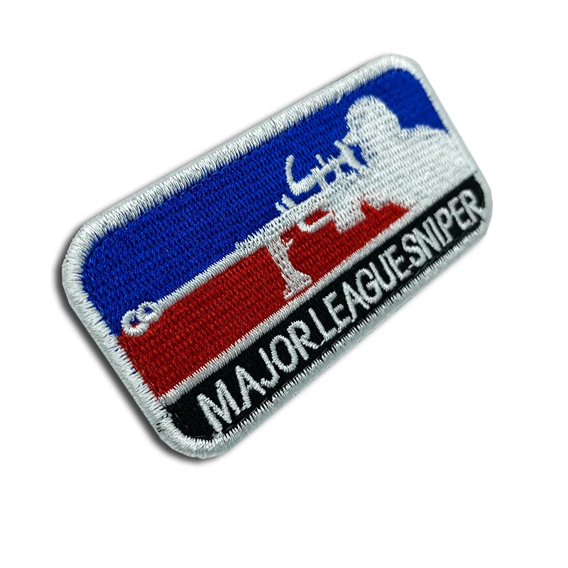 Parche SNIPER bordado 3D velcro – Táctico militar alta calidad - imagen 4