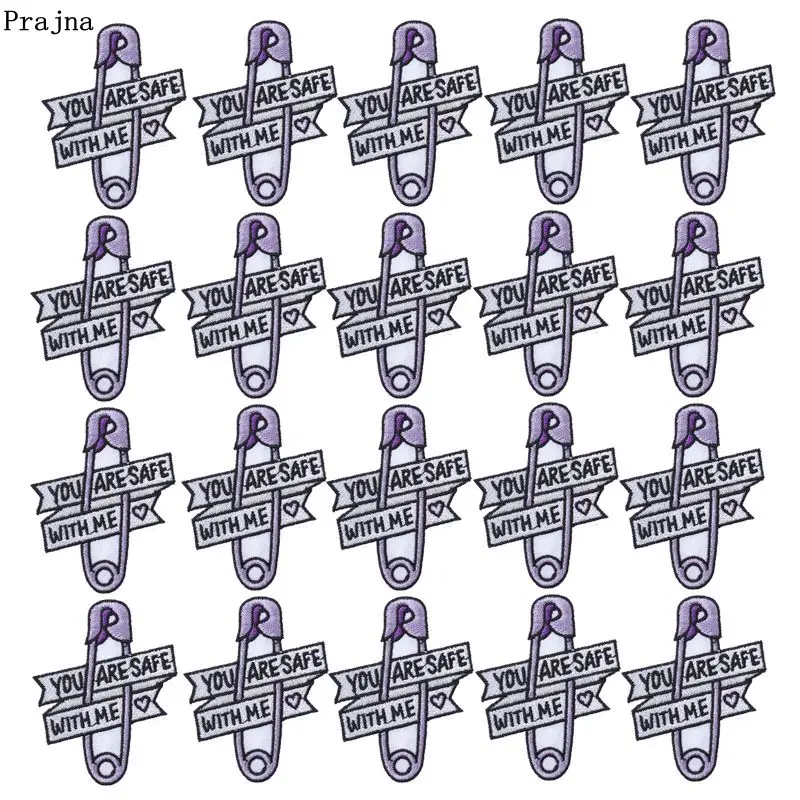 Prajna 10 parches bordados rayas para ropa - dibujos para planchar - imagen 4