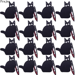 Prajna Parche bordado para planchar – Animales con apliques divertidos