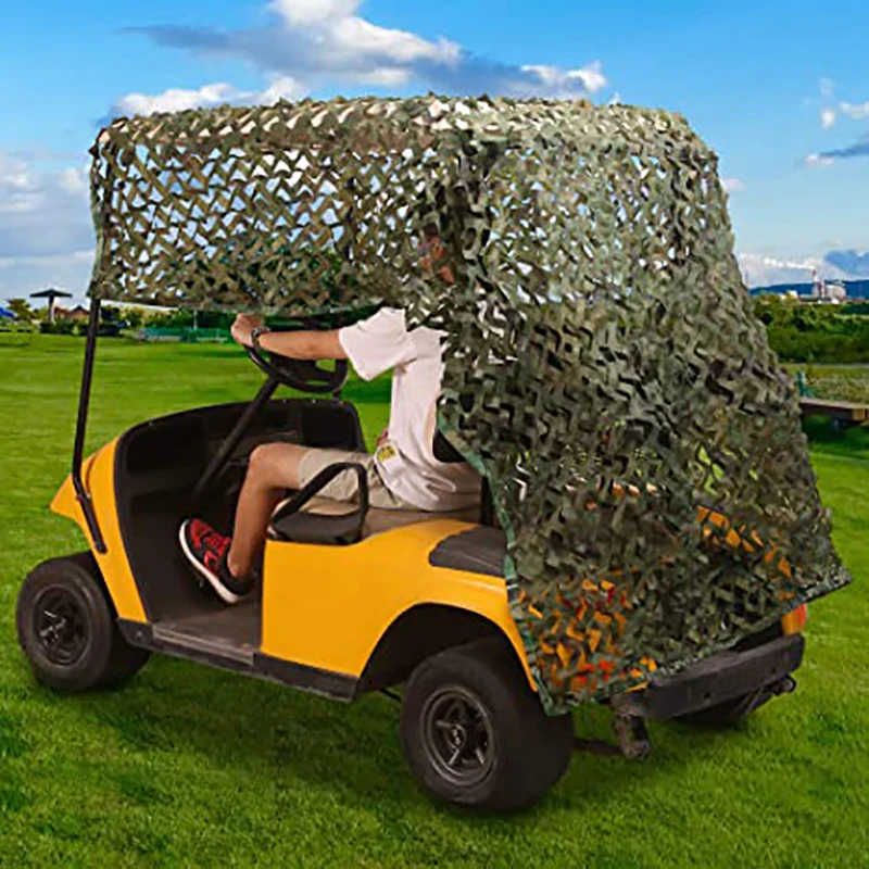 Toldo camuflaje retráctil para exteriores - refugio solar 4x4 m - imagen 2