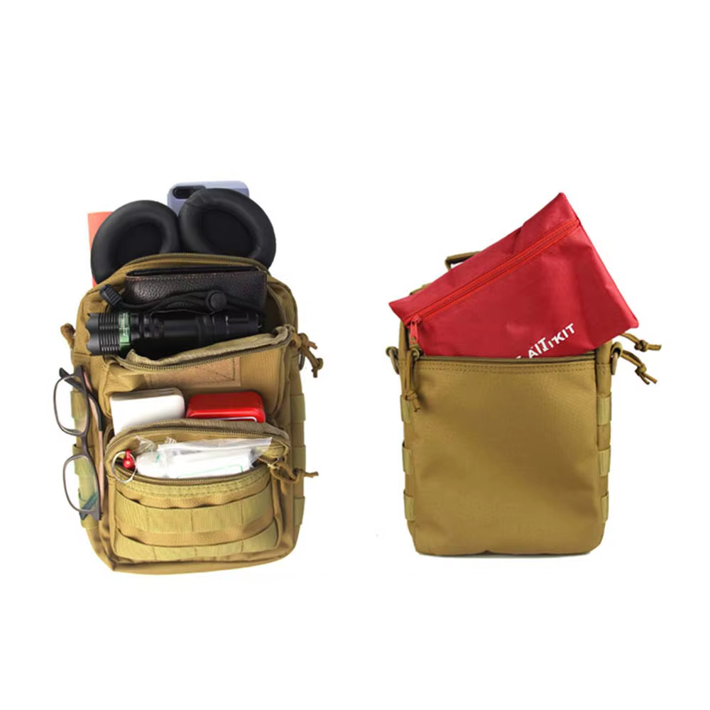 Bolsa táctica MOLLE de hombro – Riñonera militar hombre - imagen 5