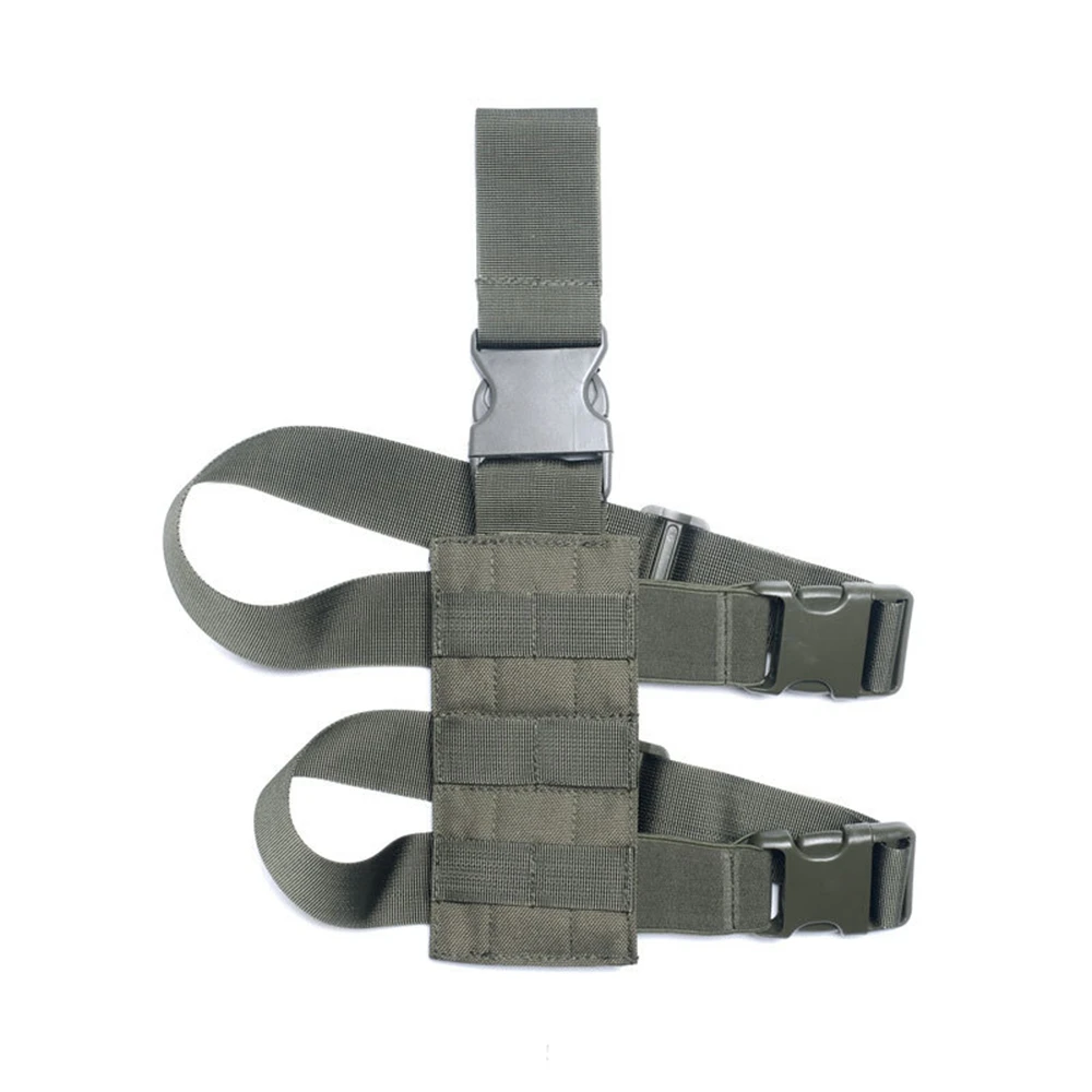 Panel MOLLE de muslo táctico – Funda pistola y bolsa cargadores